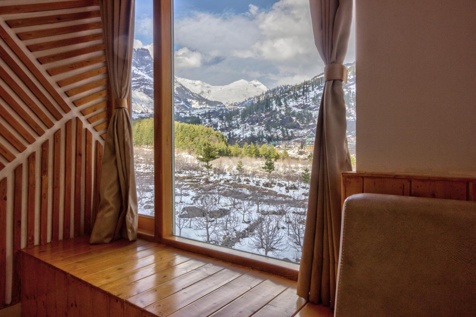 La Aero Resort Home In Snow Mountains Manāli エクステリア 写真